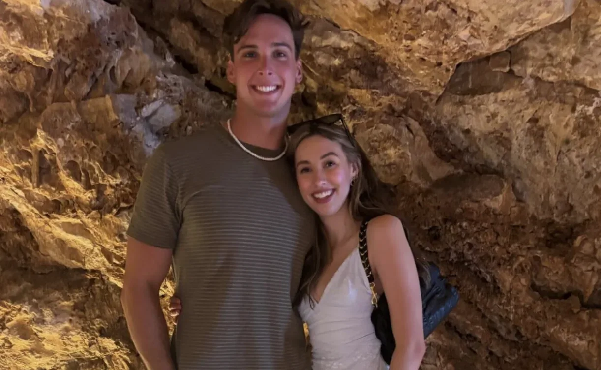 Kat Johnston and Cooper Dawson