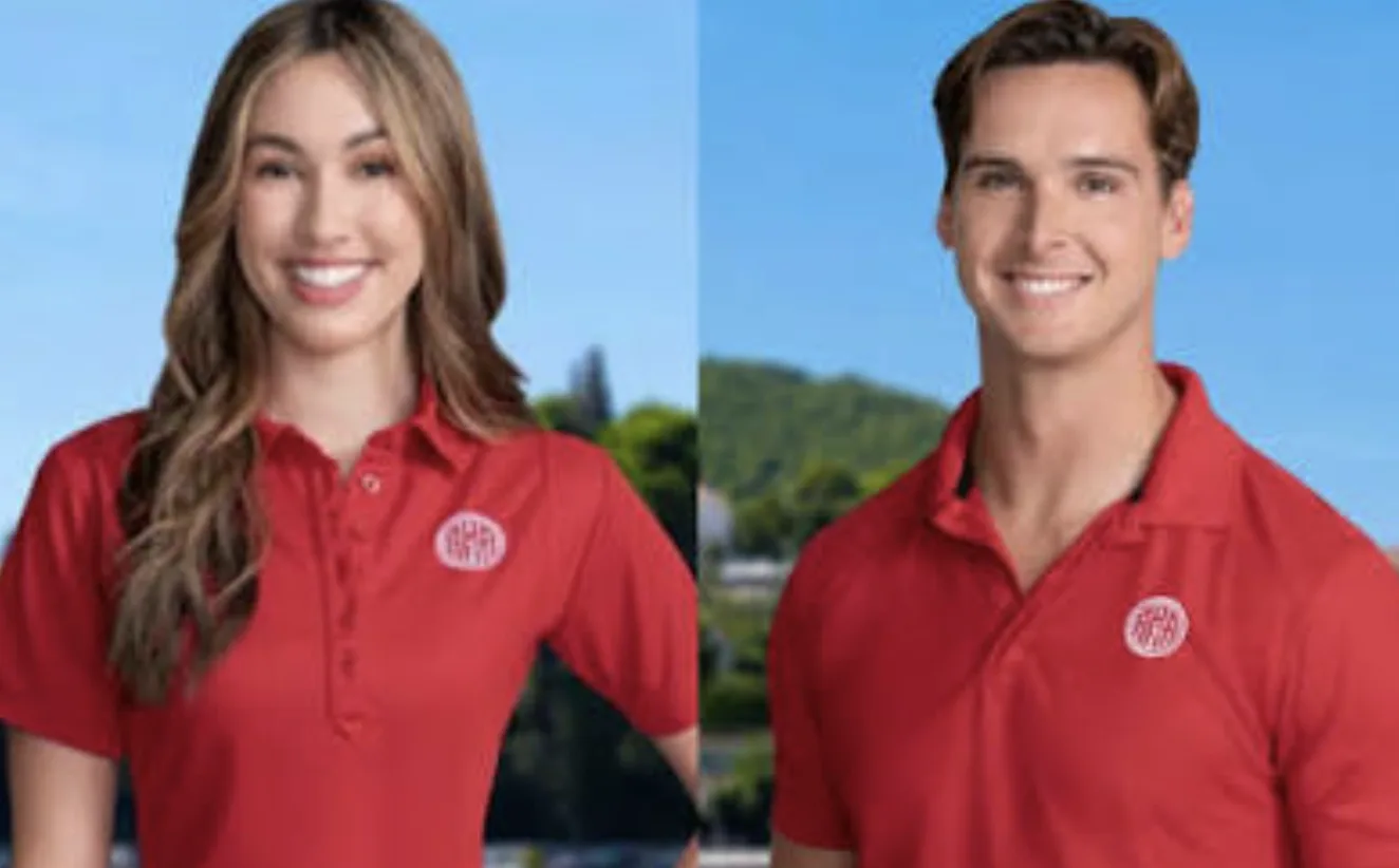 Kat Johnston and Cooper Dawson